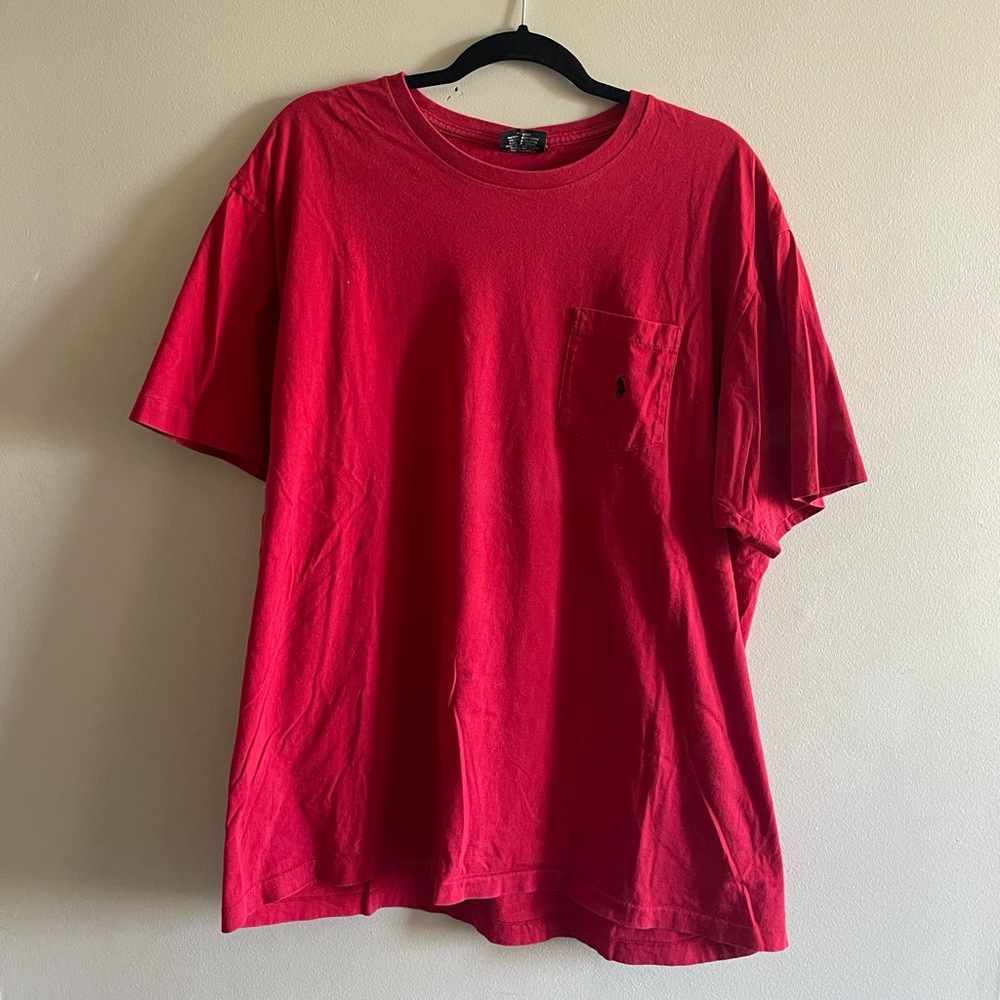 Vintage Red Ralph Lauren Tee